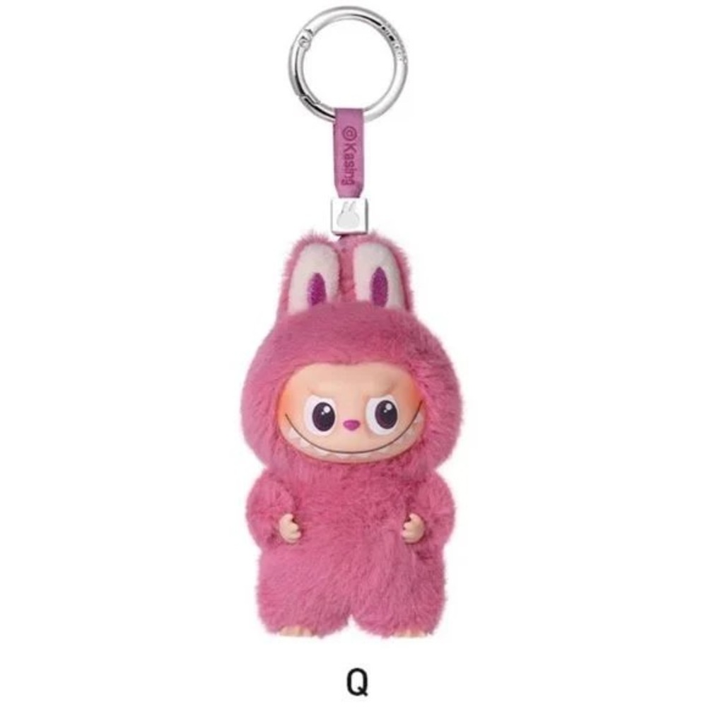 LETTER “Q” Pin for Love Authentic Pop Mart PINK Labubu